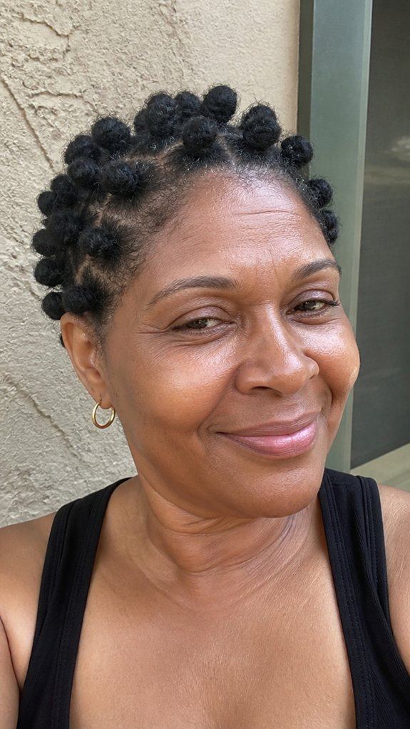 snug bantu knots for definition