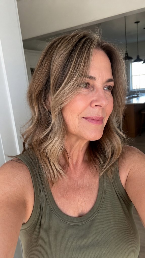 soft chestnut balayage dimension