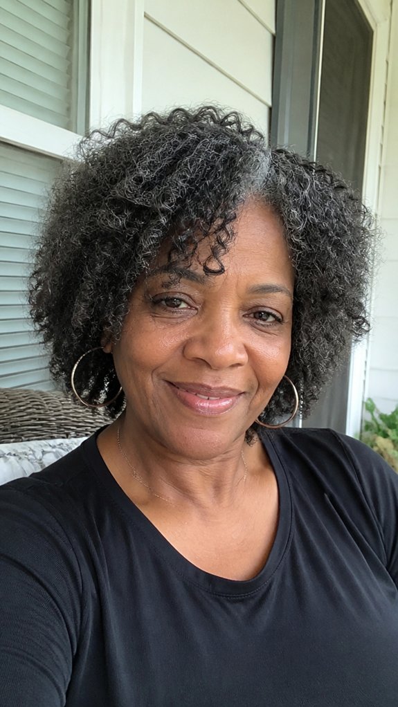 soft layered cheek framing curls