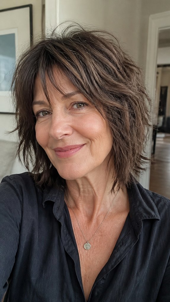 soft textured modern shag