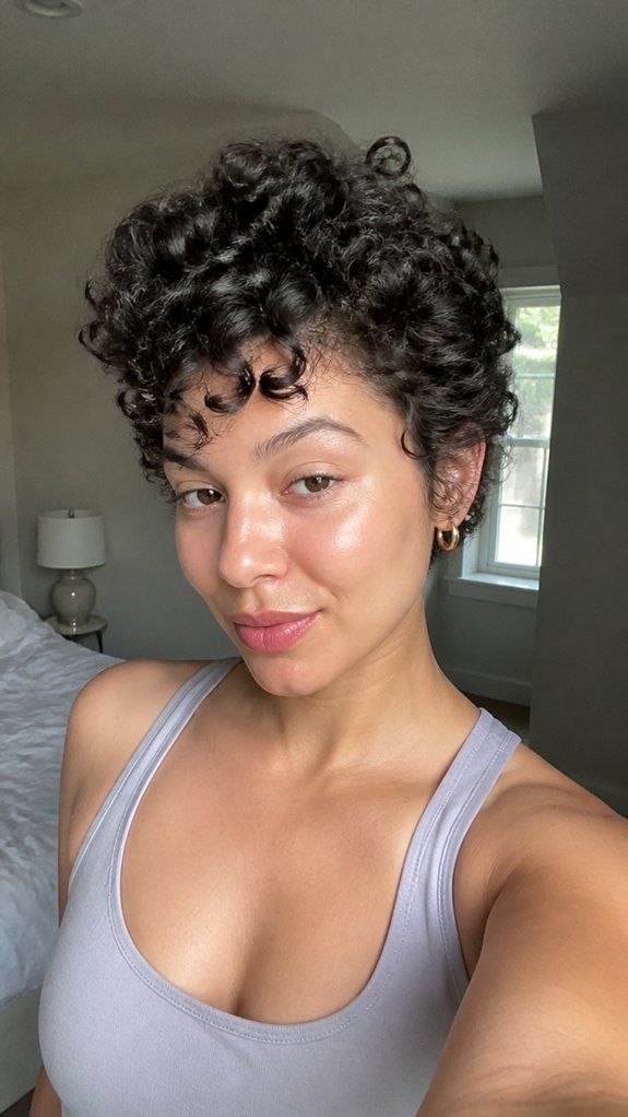 soft tucked pixie roll