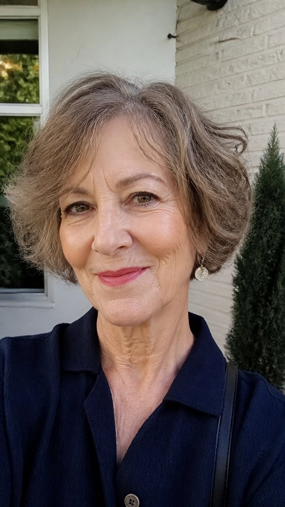 soft wavy short volume