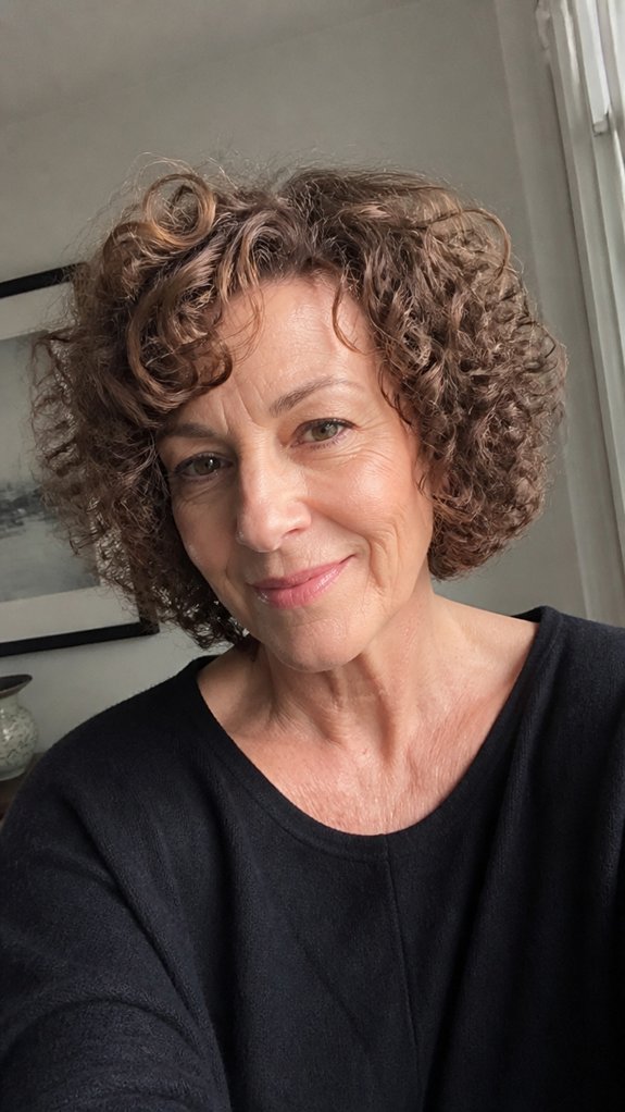springy lifted perm style bob