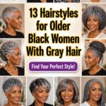 stylish gray hair looks