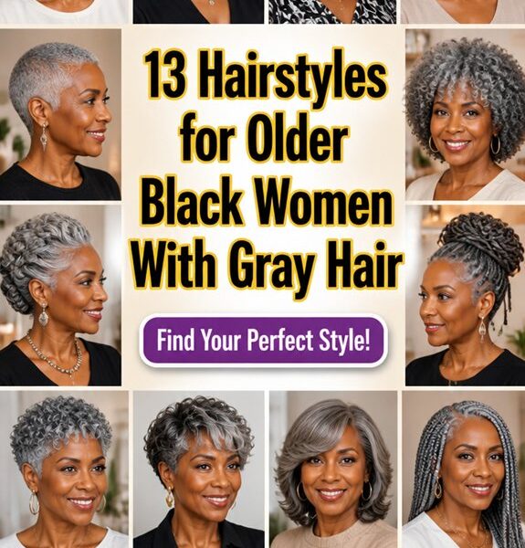 stylish gray hair looks