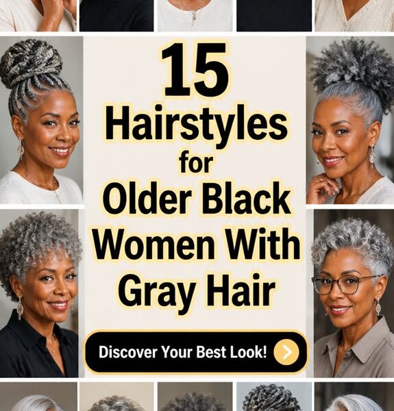stylish gray hairstyles for seniors