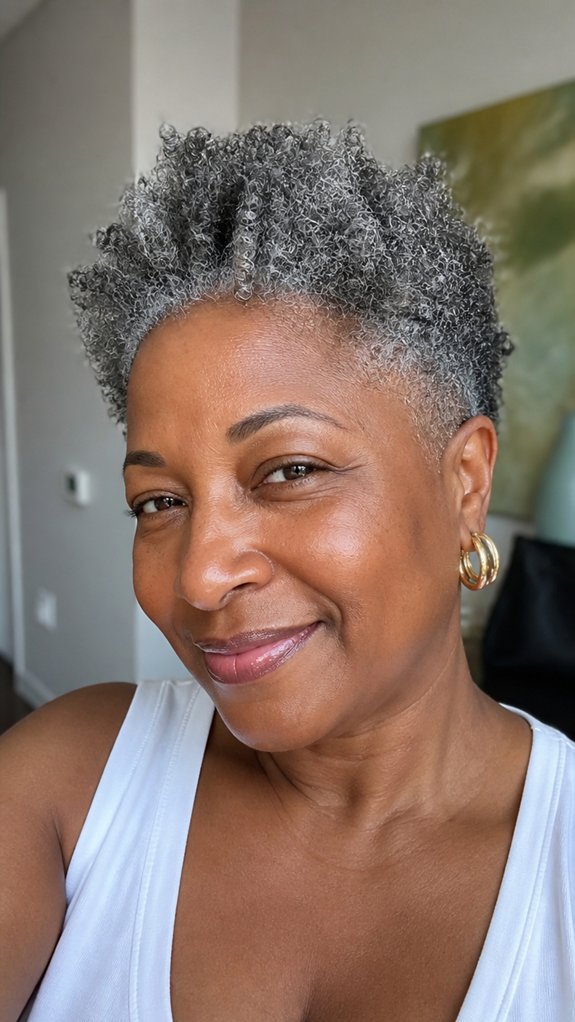 tapered face framing cheek layers