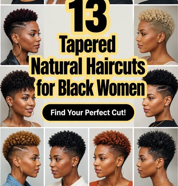 tapered natural haircuts showcase