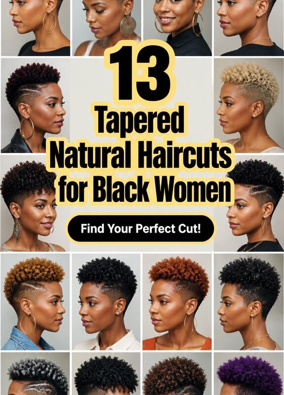 tapered natural haircuts showcase