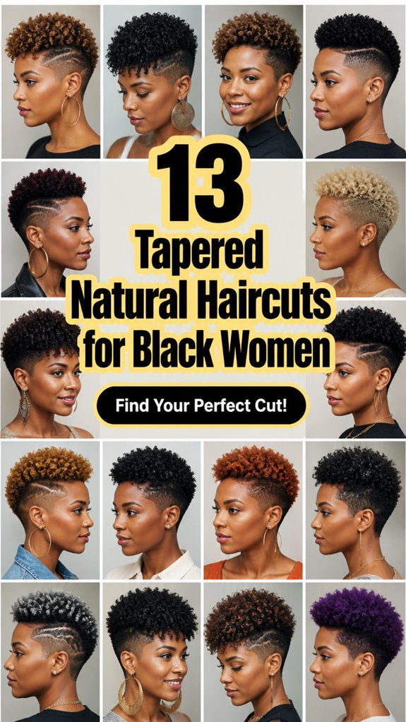 tapered natural haircuts showcase
