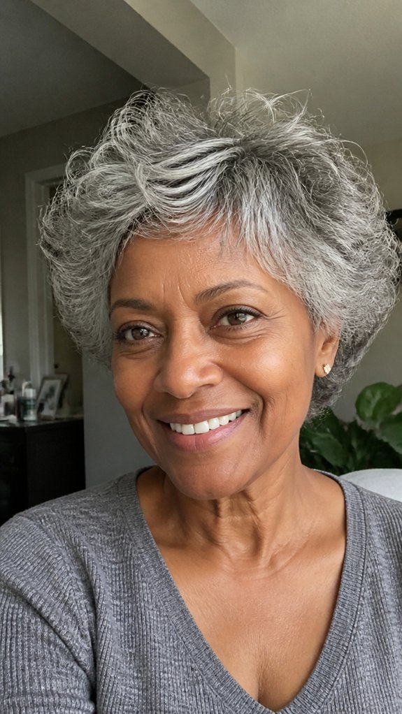 textured shag for volume
