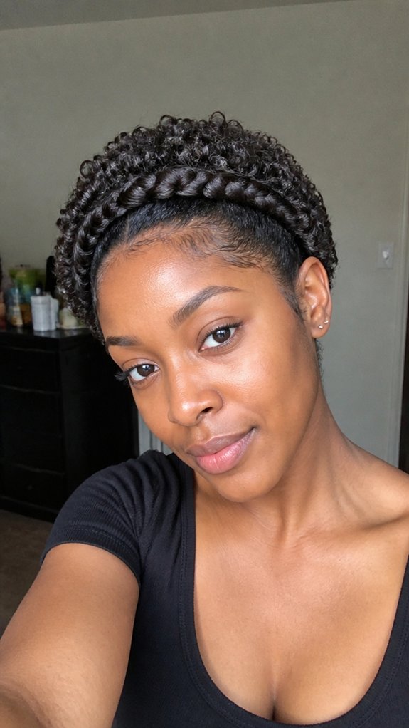 twist halo for frizz free