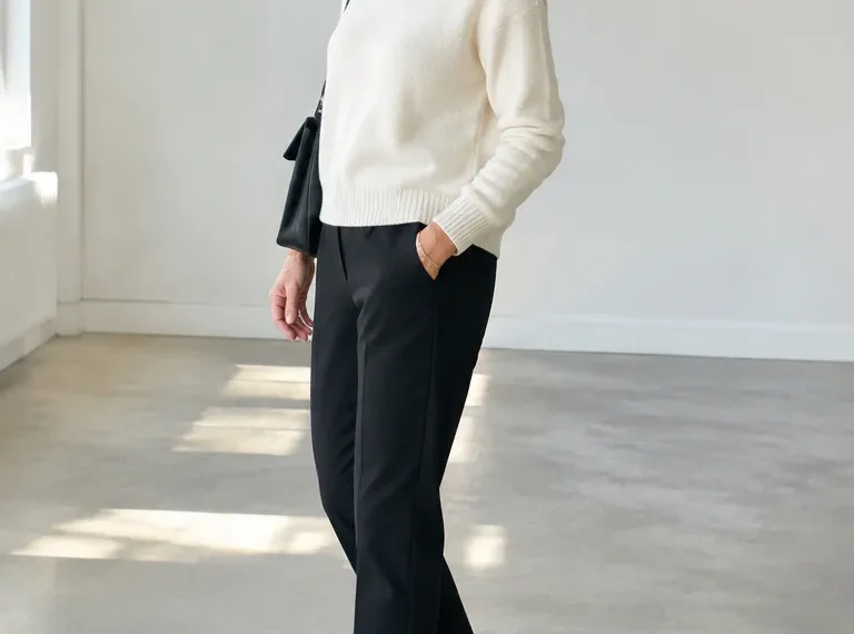 Woman over 50 with a blunt chin-length bob that makes fine hair look fuller