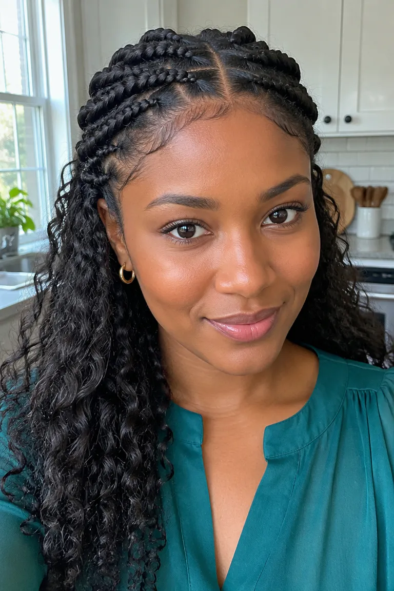Woman over 50 with a low-maintenance soft pixie crop for fine hair