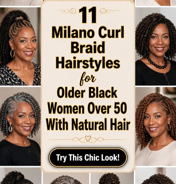 11 Milano Curl Braid Hairstyles for Older Black&hellip;