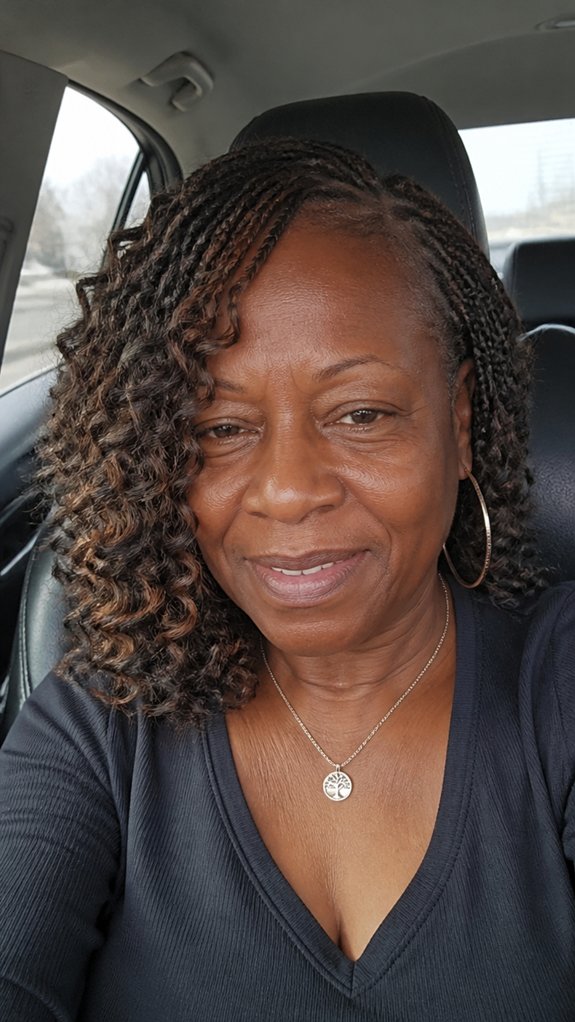 deep side milano curl braid