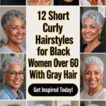 short curly gray hairstyles