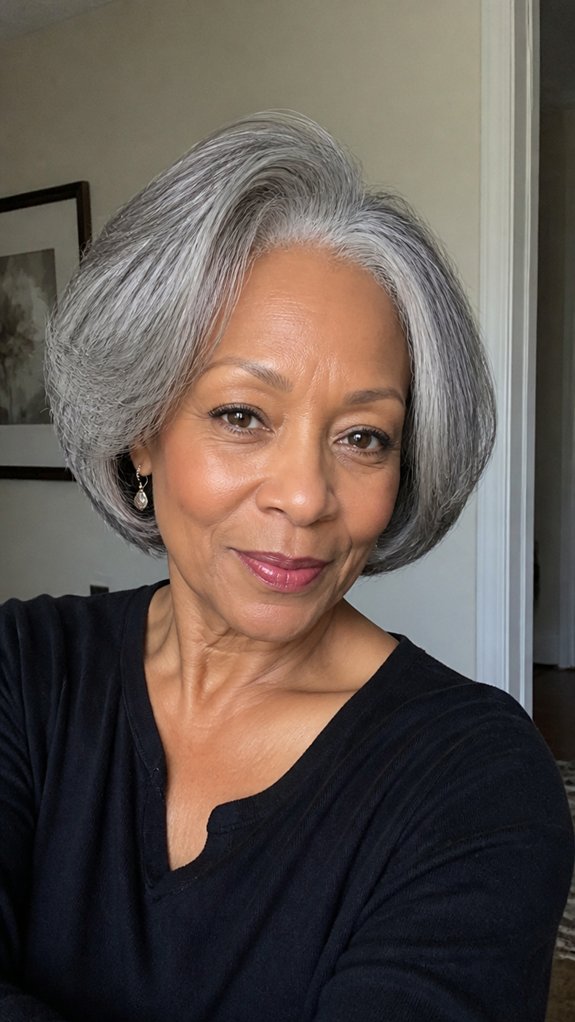 stacked angled bob volume