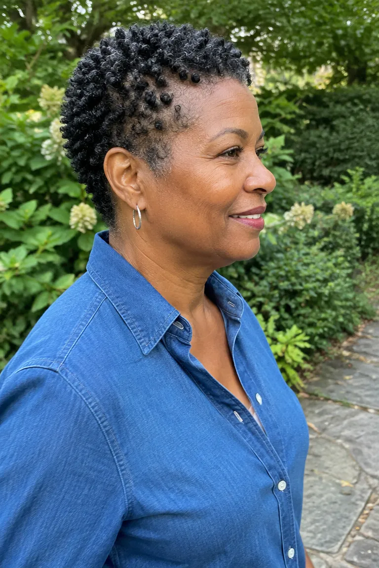 Short finger coils with a defined coil pattern